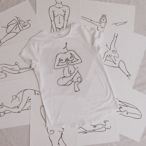 The Grace Of Yoga Tee